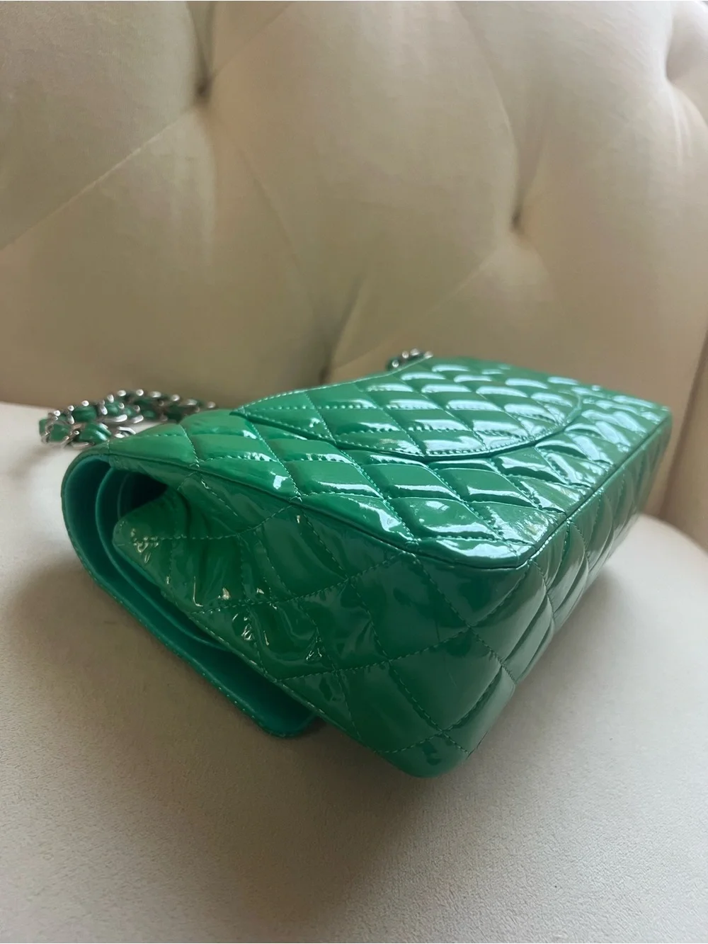💚💚Chanel Classic Double Flap Meduim Size